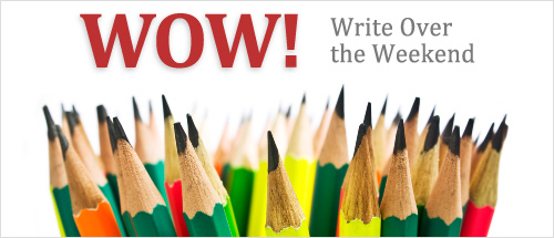 Write Over The Weekend (WOW), BlogAdda Initiative