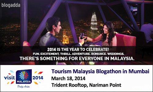 Tourism Malaysia Blogathon in Mumbai!