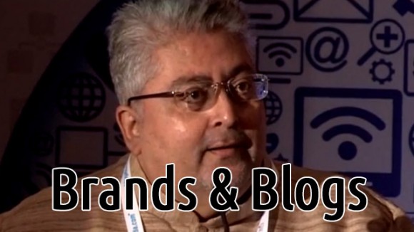 Anaggh Desai speaks on blogs and brands