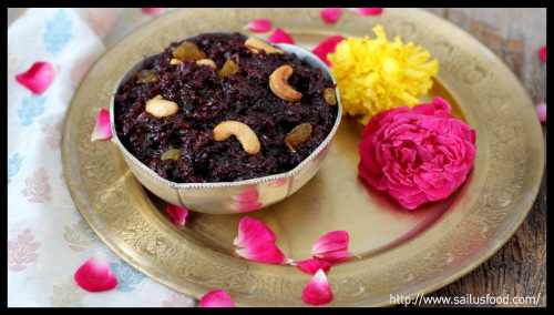 beetroot-halwa-diwali-sweets-collective