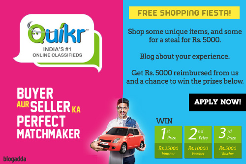 Quikr Blog Review