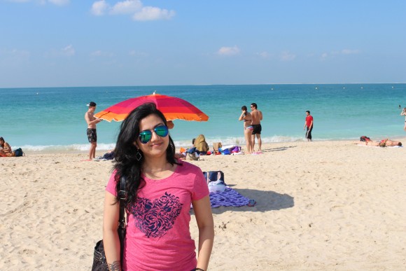 Shilpa at beach