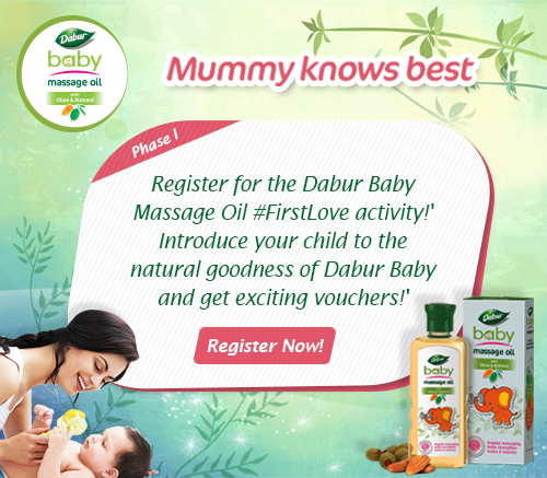 Dabur baby massage oil store with olive and almond