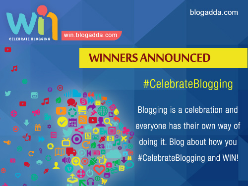 Winner Announcement: #CelebrateBlogging activity