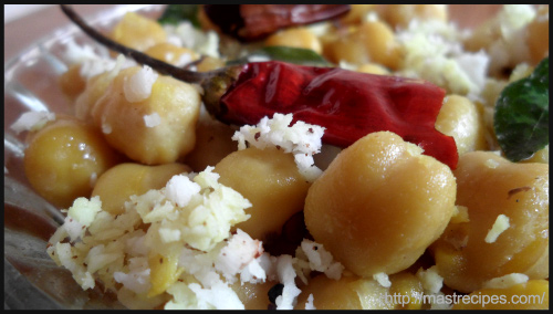 "GUGGILLU – KABULI CHANNA RECIPE by Mast Recipes"