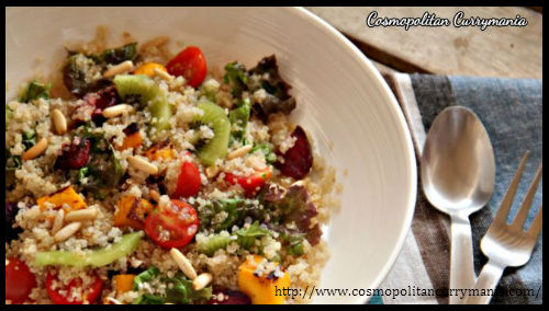 Detox Quinoa Salad With Roasted Veggies by Purabi