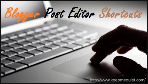 Shortcuts for Blogging Post - BlogAdda Collective
