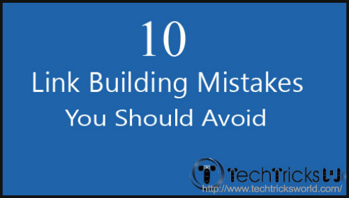 Link Building Mistakes - BlogAdda Collective