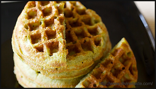 Green Gram Waffle Recipe - BlogAdda Collective