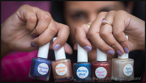 DIY EyeShadow To Nail Polish - BlogAdda Collective