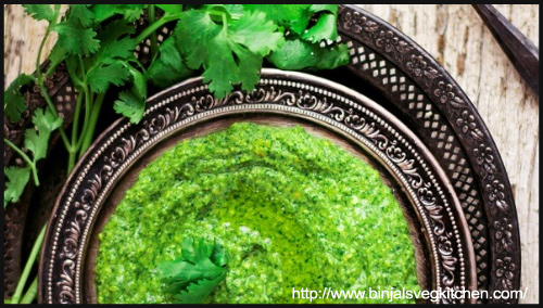  Lunch (Main Course) - Cilantro Mint Jalapeno Hummus By Binjal