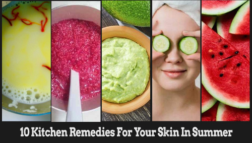 10 Kitchen Remedies For Your Skin In Summer