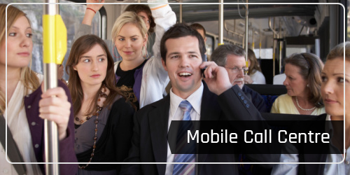Mobile-call-centre