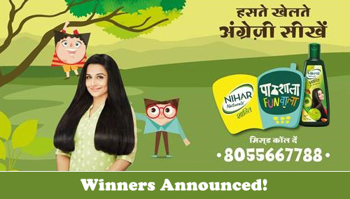 nihar amla contest winners