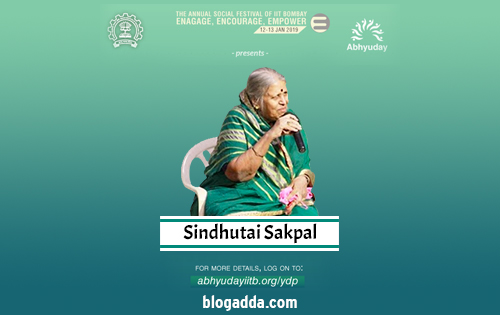 Sindhutai Sakpal - Abhyuday - IIT Bombay