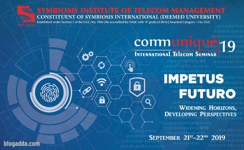 Communiqué 2019 - Symbiosis Institute of Telecom Management, Pune